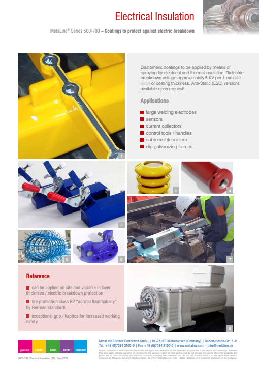 Electrical Insulation: Coatings to protect against electric breakdown