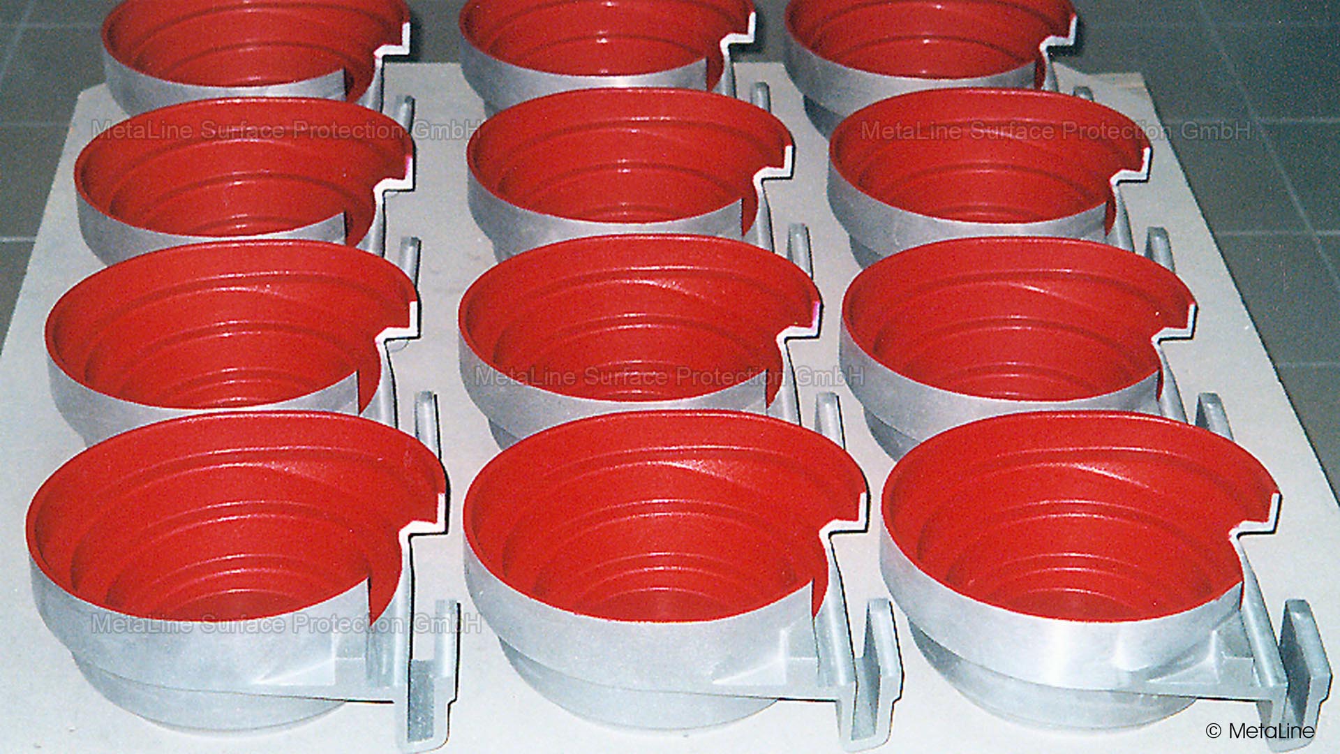 Revestimiento de vibrador helicoidal