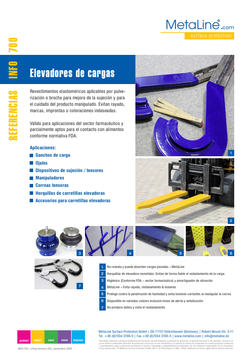 Serie 700: Elevadores de cargas