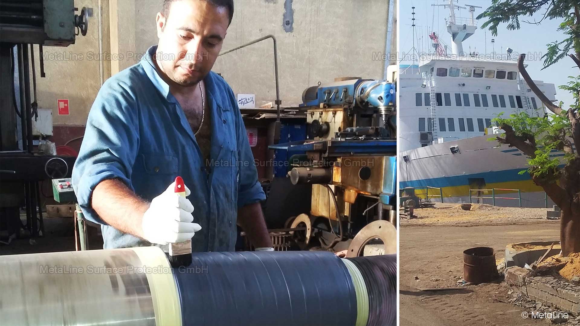 Защитные покрытия для валов - вроде бы все просто, но без опыта и рутины такие применения очень сложны. Спросите нас!