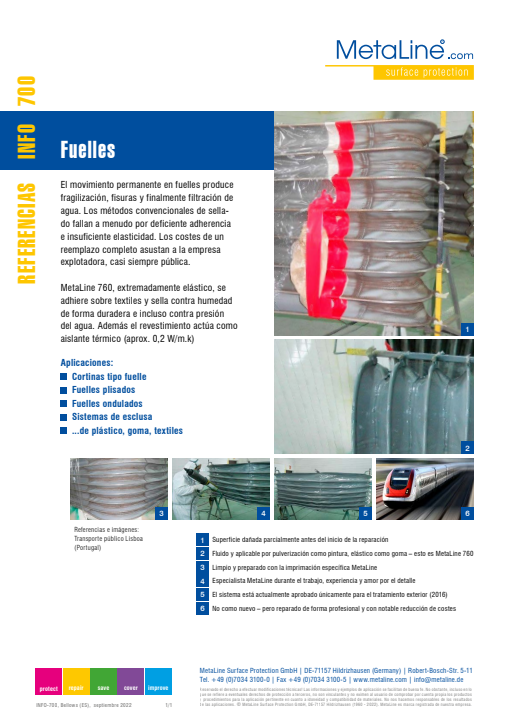 Serie 700: Fuelles