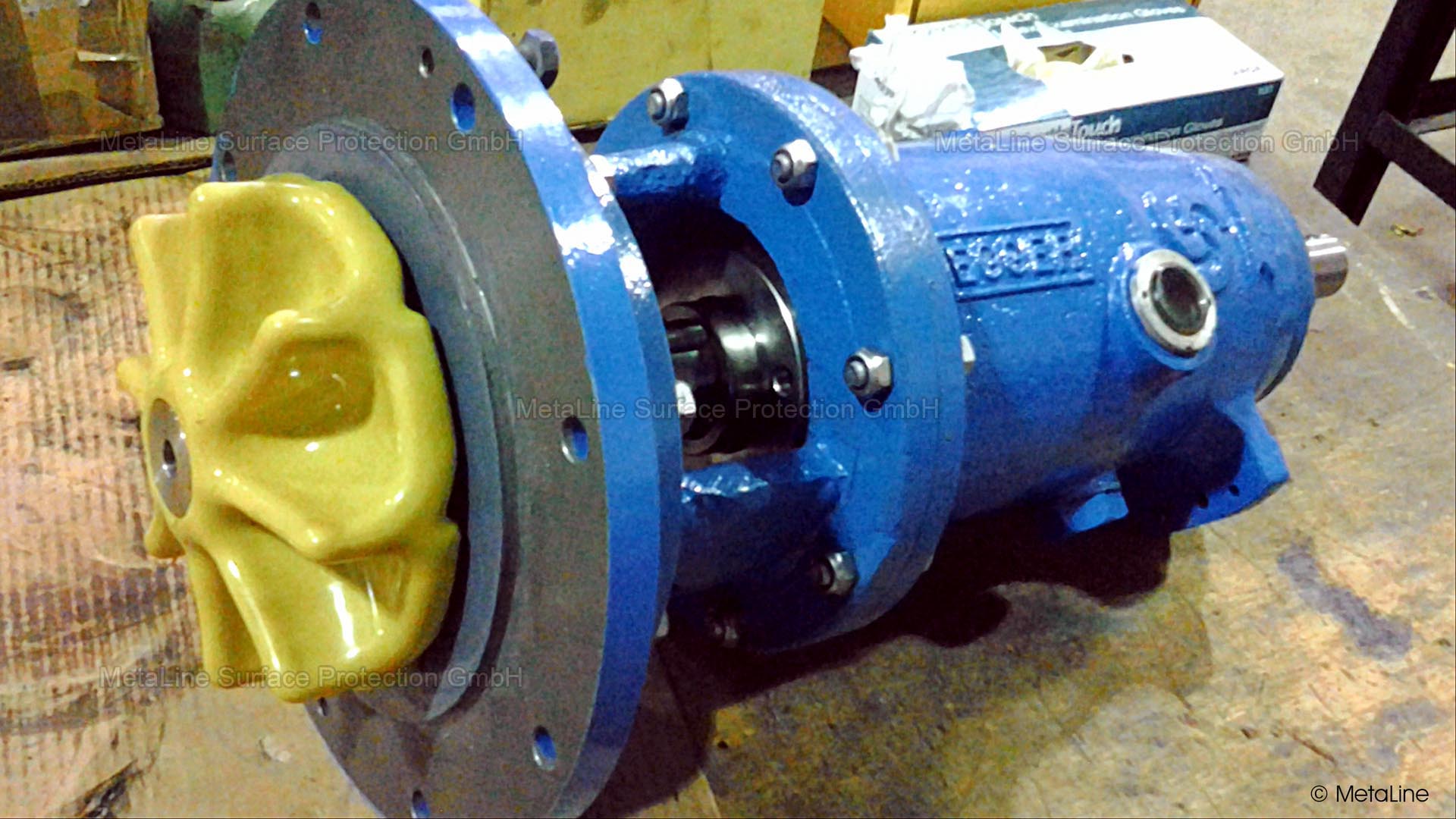 Revestimiento de impulsor