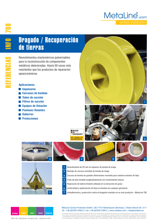 Serie 700: Dragado / Recuperación de tierras