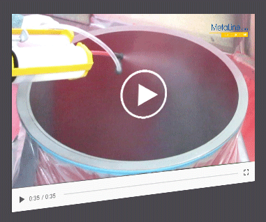 Riparazioni di rivestimento di impianti di finitura di massa