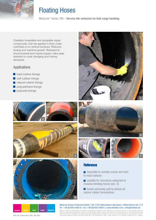 Floating Hoses: Service-life extension for bulk cargo handling
