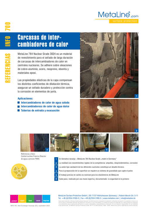 Serie 700: Carcasas de intercambiadores de calor 