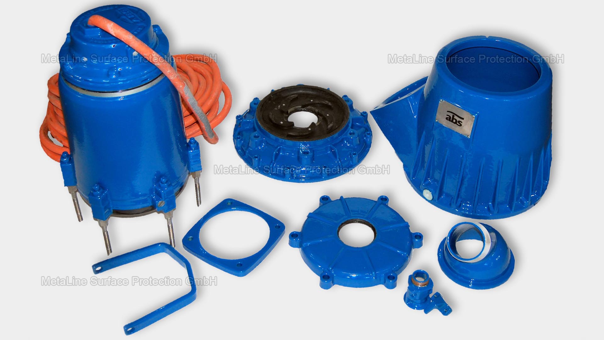 Tauchpumpen Beschichtung