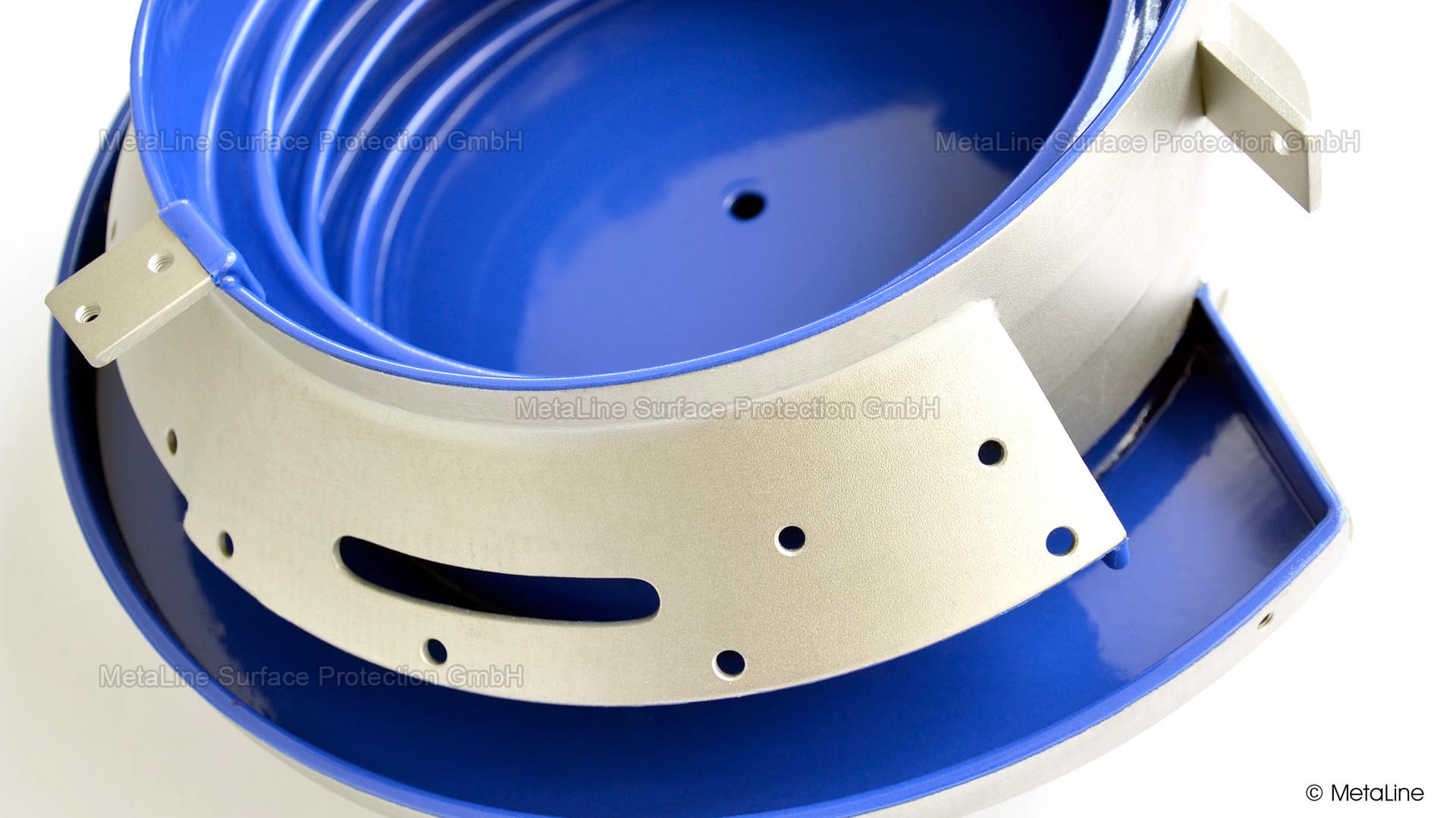 Rivestimento di vaso di smistamento
