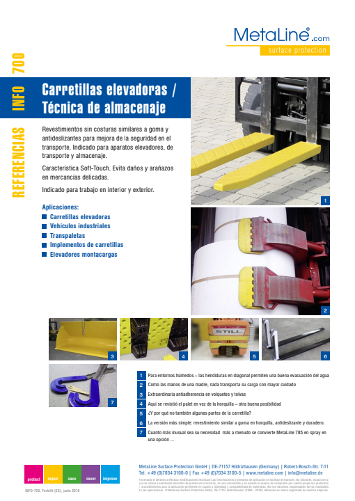 Serie 700: Carretillas elevadoras
