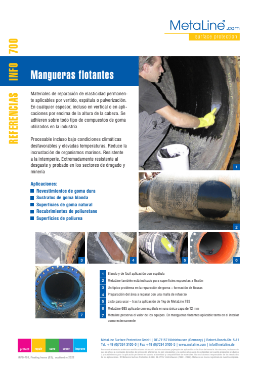 Serie 700: Mangueras flotantes