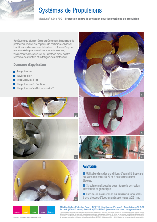 Systèmes de Propulsions: Protection contre la cavitation pour les systèmes de propulsion