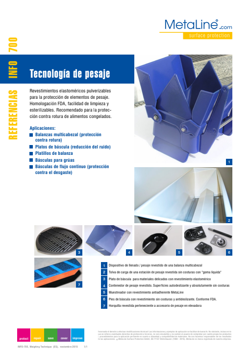 Serie 700: Tecnología de pesaje