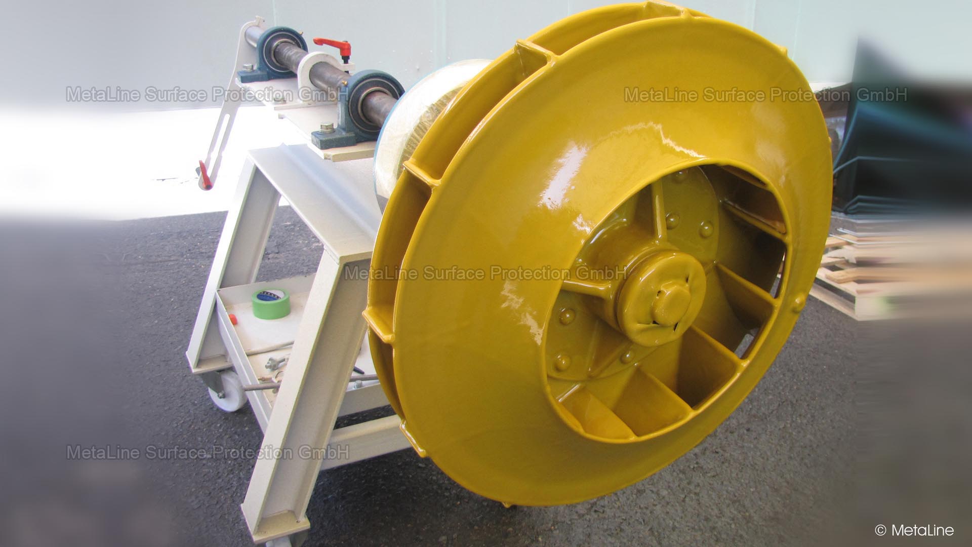 Revestimento de ventiladores