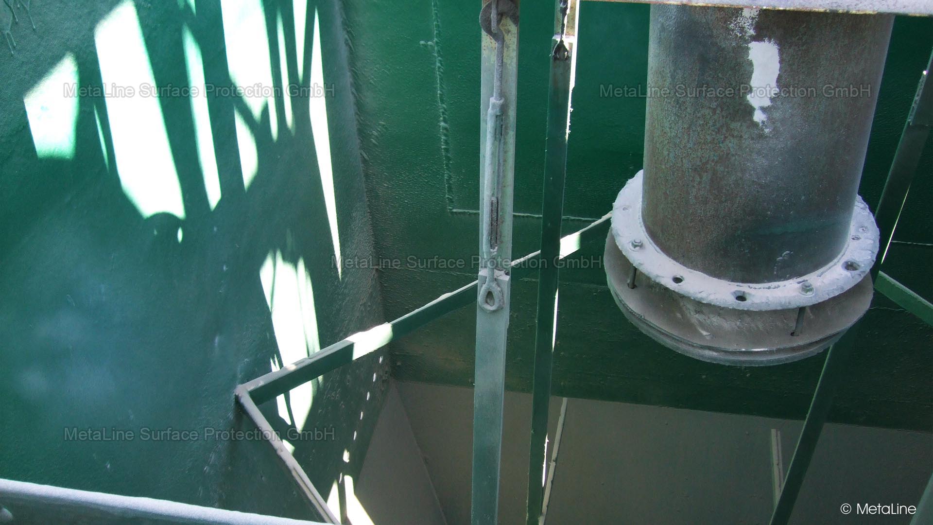 Revêtement de cuves de flottation