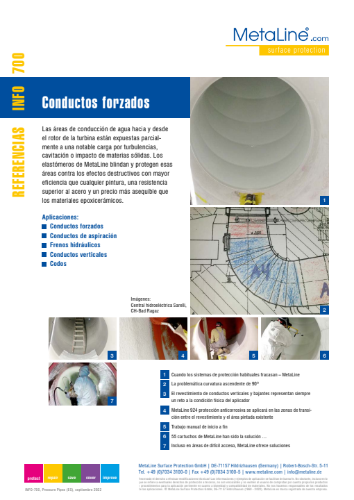 Serie 700: Conductos forzados