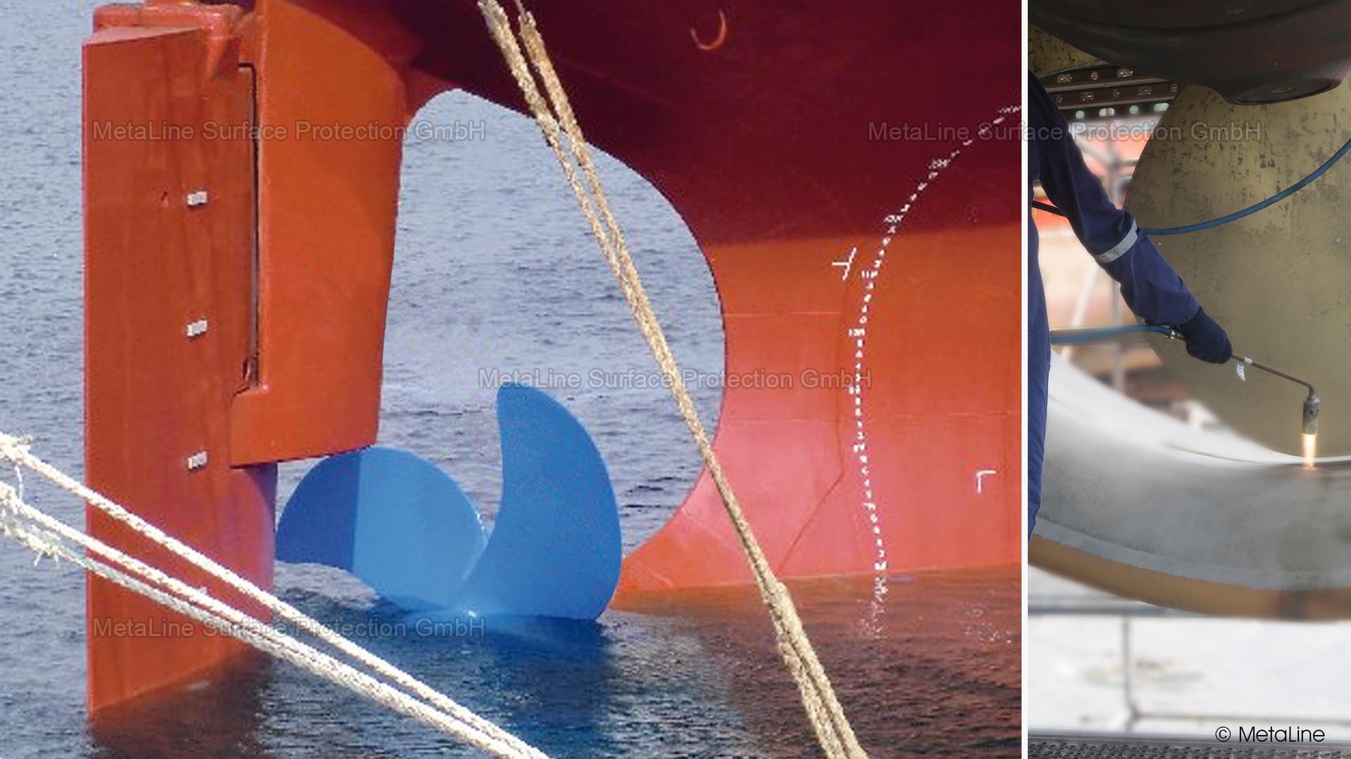 Propeller coating - the last resort when all other design measures fail in the event of strong cavitation. Propeller coatings are the exception because they slightly change the geometry and also have an impact on efficiency!