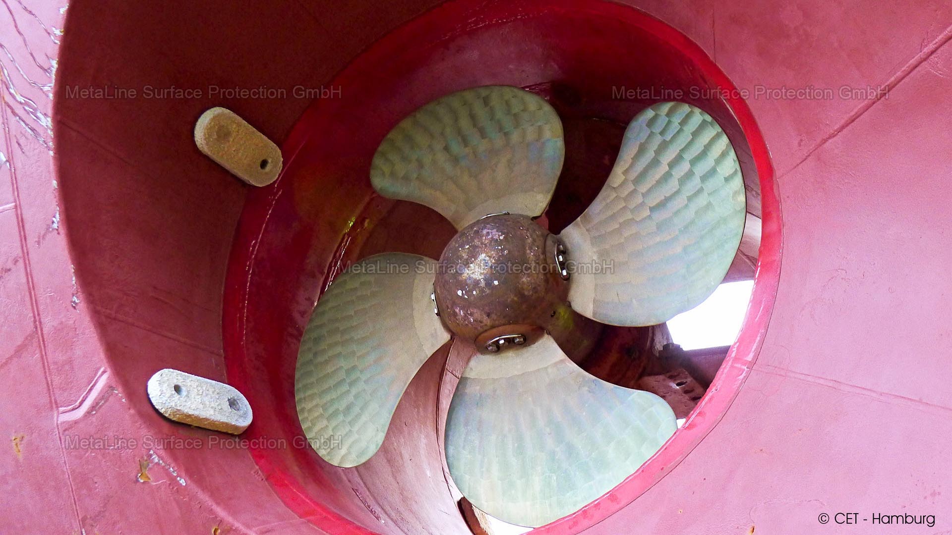 Tunnel Thruster Beschichtung