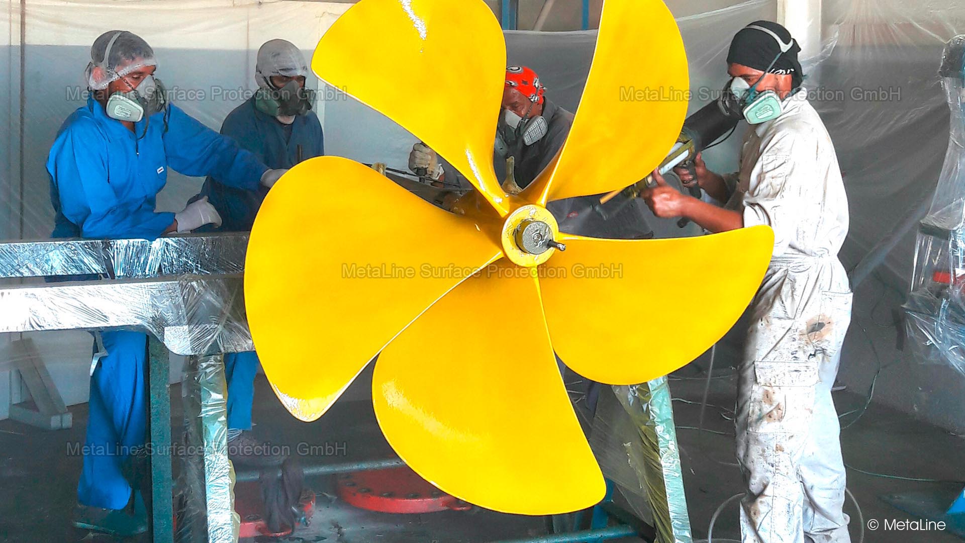 Propeller Beschichtung