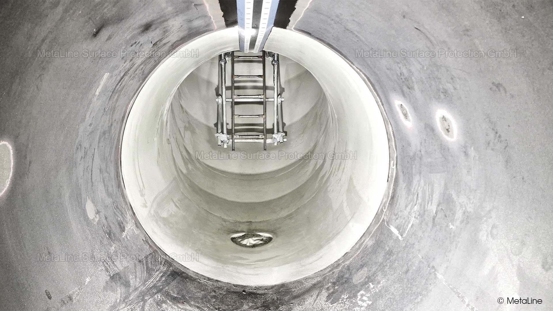 Kavitationsschutz, Wasserabstreifring cavitation protection, turbine coating