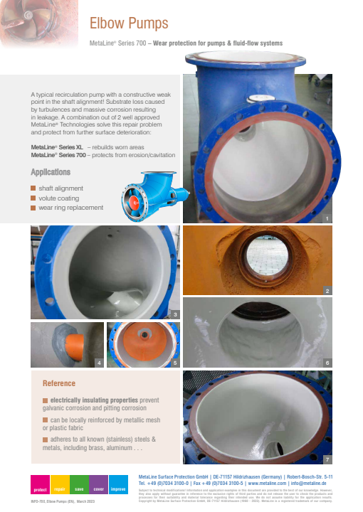 Elbow Pumps: Wear protection for pumps & fluid-flow systems