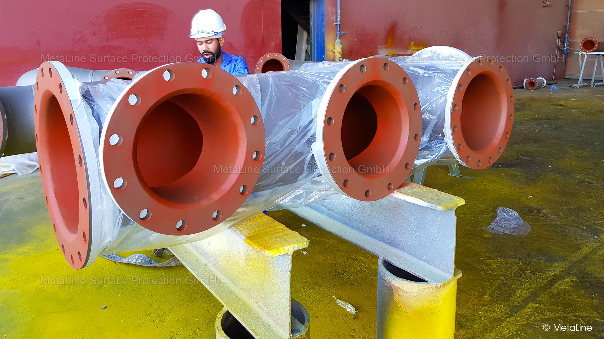Protezione anticorrosione delle condutture - se il vostro lavoro anticorrosione mostra una minore pulizia e attenzione ai dettagli, dovreste chiamarci! I nostri prodotti portano in cantiere un “Engineering made in Germany” famoso in tutto il mondo!