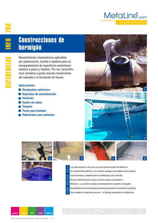 Serie 700: Construcionnes de hormigón
