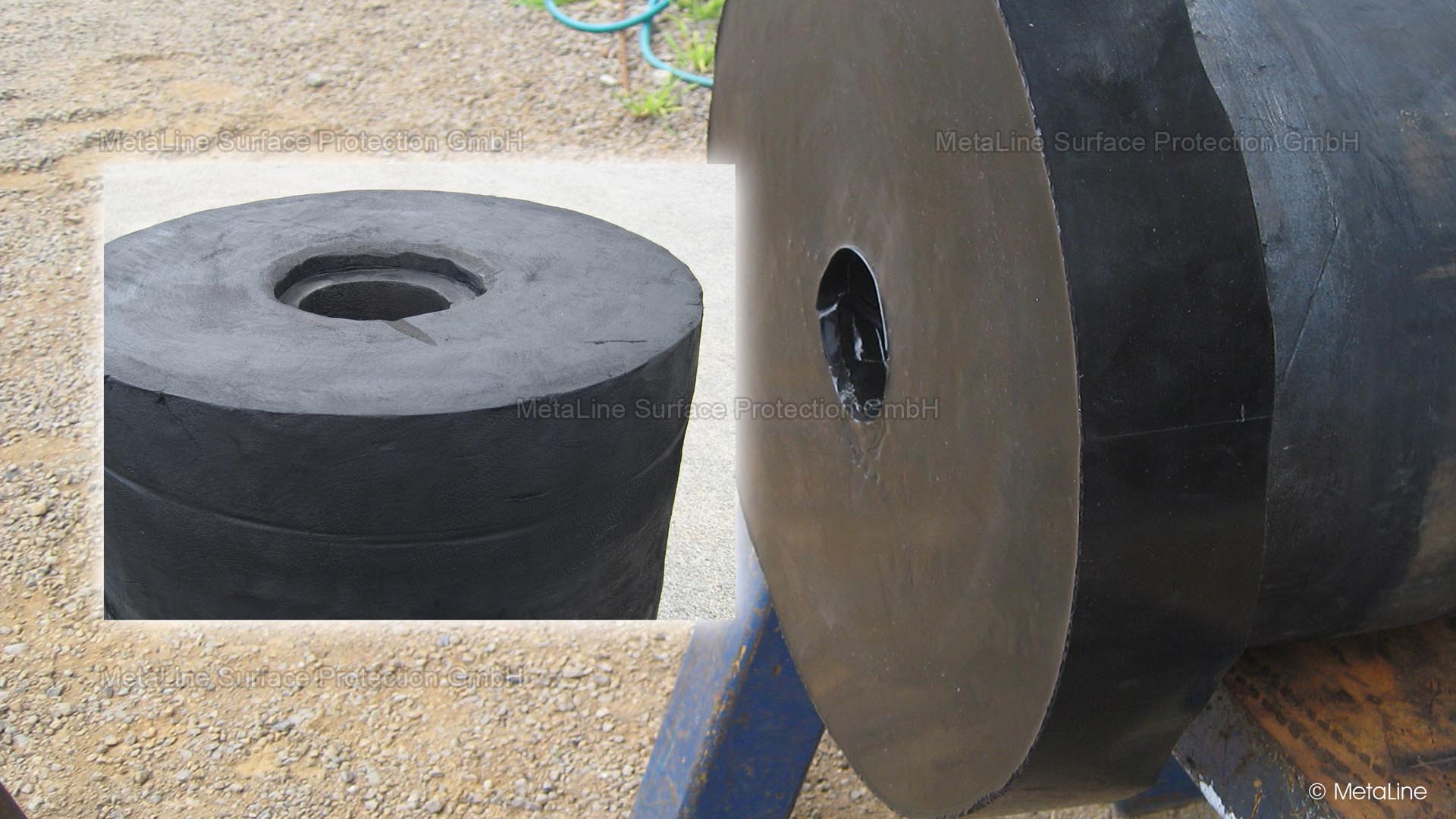 Riparazione del Boat fender