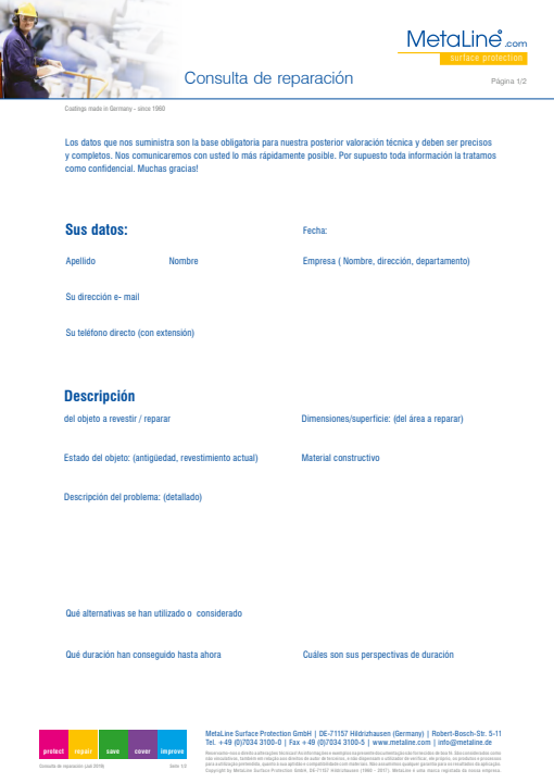 Consulta de reparación