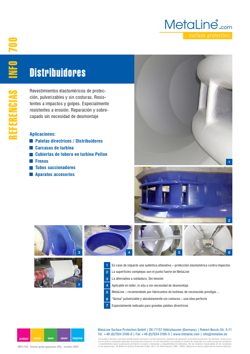 Serie 700: Distribuidores