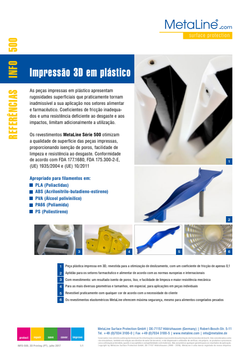 Plastics 3D-Printing: Coatings to optimize 3D printed parts