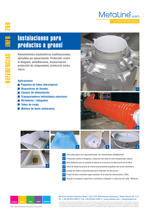Serie 700: Productos a granel