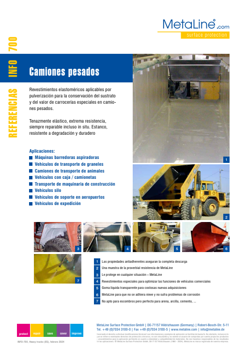 Serie 700: Camiones pesados