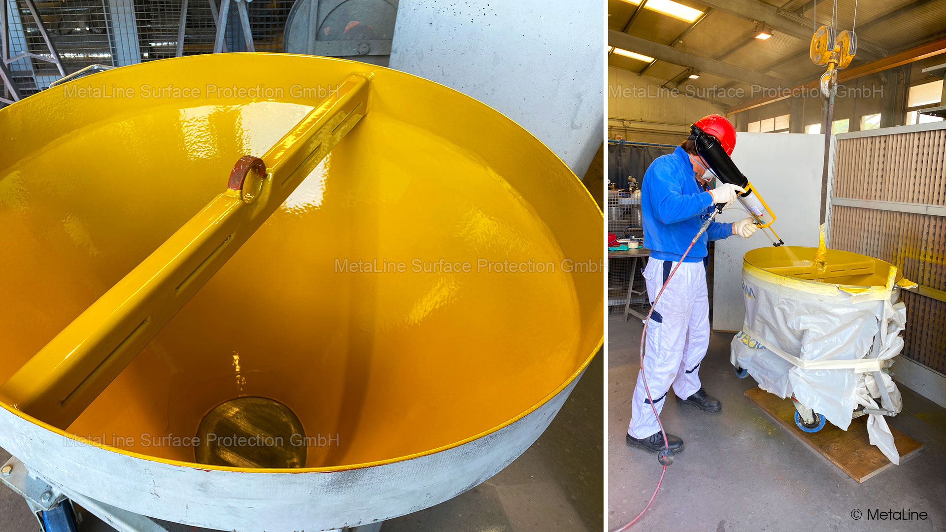 Rivestimento antiaderente per la lavorazione del calcestruzzo: sembra più facile di quanto non sia. Ma con la nostra formazione e le vostre capacità, potrete rivestire professionalmente i componenti nella vostra officina