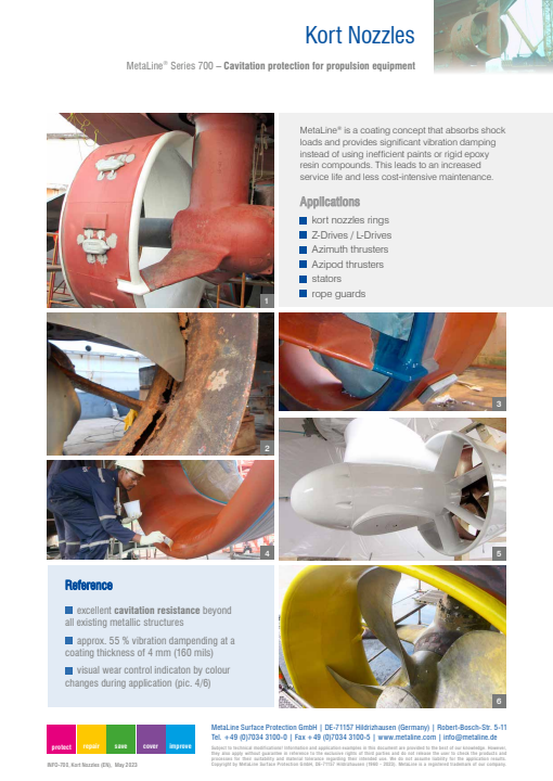 Kort Nozzles: Cavitation protection for propulsion equipment