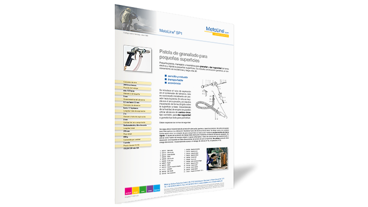 SP1: Pistola de granallado