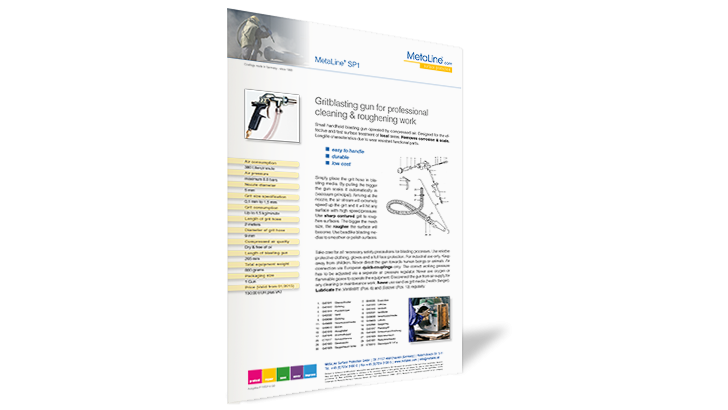 SP1: Gritblasting Gun