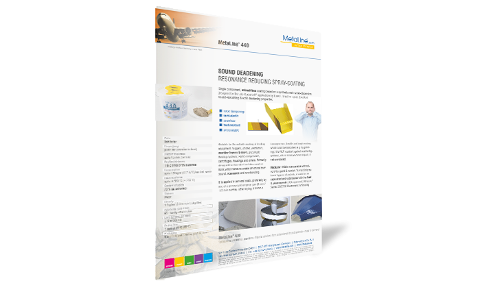 MetaLine 440 Brochure: Sound Deadening