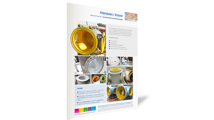 Filter / Strainers / Water Treatment: Corrosion protection for seawater systems
