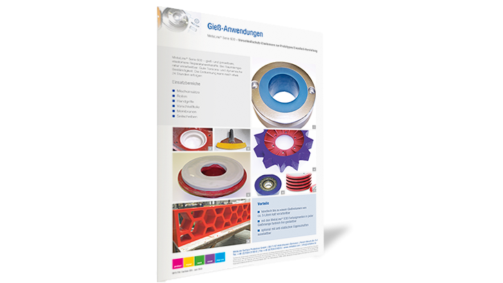 Gieß-Anwendungen: Verschleißschutz-Elastomere zur Prototypen/Einzelteil-Herstellung