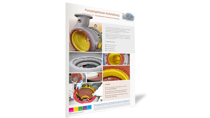 Remise en état du corps de pompe: Protection anti-usure pour pompes et installations de transport
