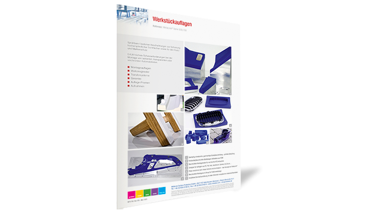 Supports d'outillages: Revêtements pour la protection anti-rayures