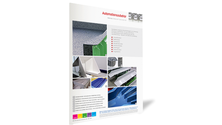 Accessoires d'automatisation: Revêtements pour la protection des surfaces dans ll´automatisation