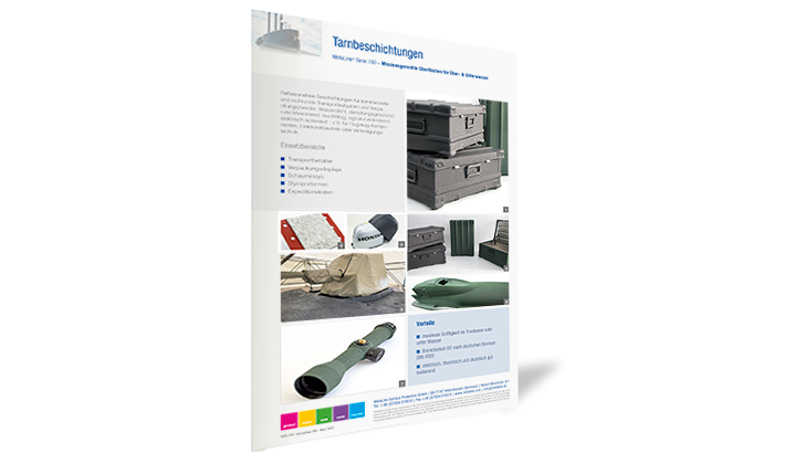 Revêtements de camouflage: Surfaces pour les missions sous-marines et marines