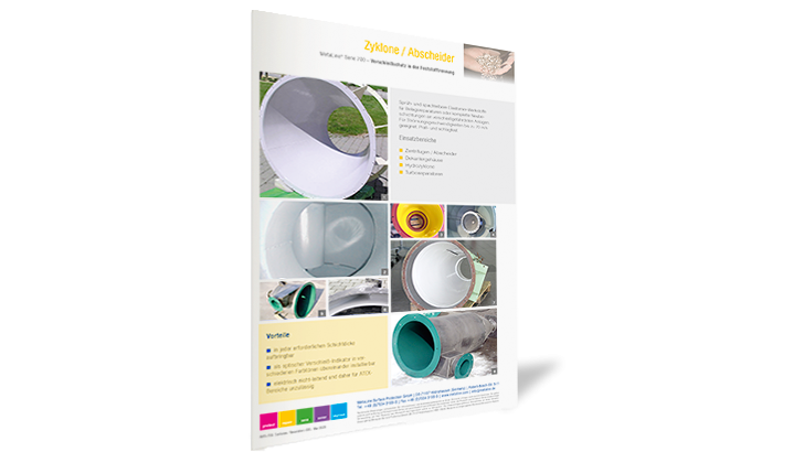 Cyclones / Séparateurs: Protection contre l’usure dans la séparation des matières solides