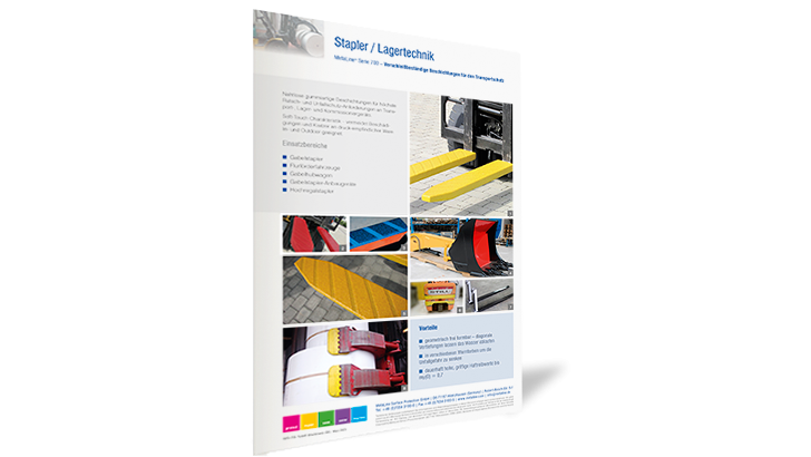 Chariots élévateurs / Technique de stockage: Revêtements résistants à l’usure pour la protection pendant le transport