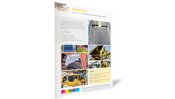 Poids lourds: Protection anti-adhérente pour le transport de matières solides collantes