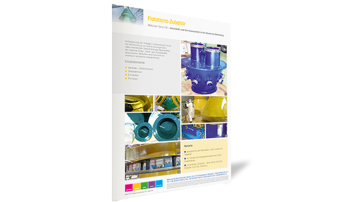 Accessoires de flottation: Protection contre l’usure et la corrosion dans l’extraction des ressources