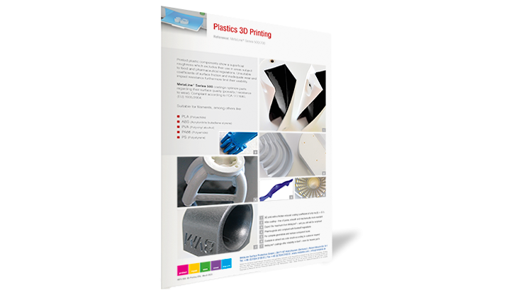 Impression plastique 3D: Revêtements destinés à optimiser les pièces imprimées en 3D